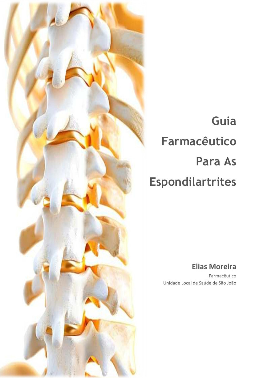 Farmacêutico da ULS São João lança guia inovador sobre espondilartrites