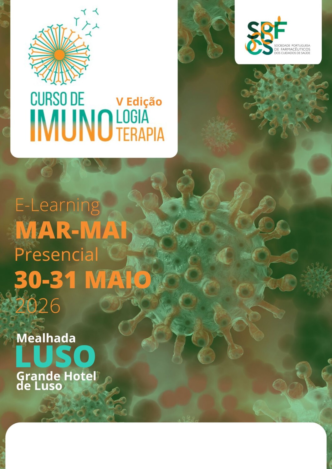 V Curso e Imunologia e Imunoterapia da SPFCS